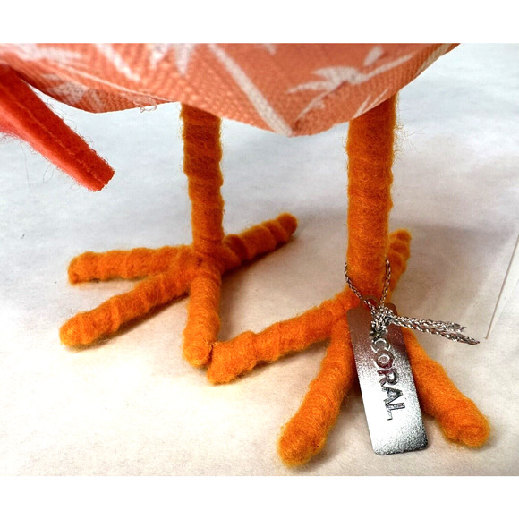 Target Spritz CORAL Featherly Friend Birds Summer Squad Collectable Decor NEW - Picture 5 of 5
